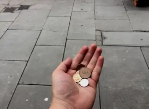 Spare some change?
