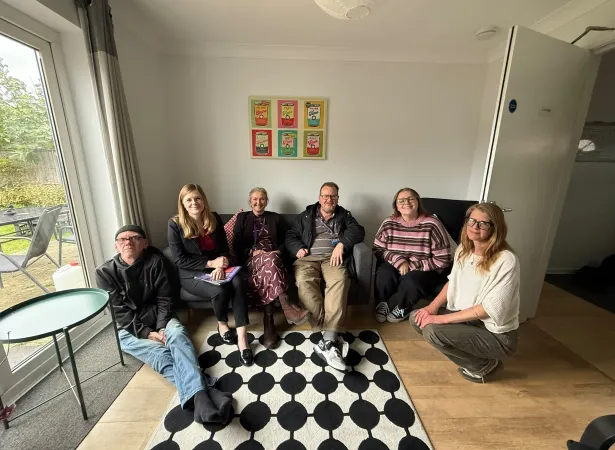 Claire Hazelgrove MP visits DHI’s Hawthorn House to see innovative supported housing in action