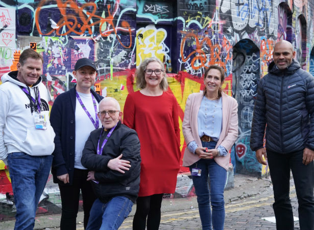 Marvin Rees, Mayor of Bristol, visits our Bristol peer service