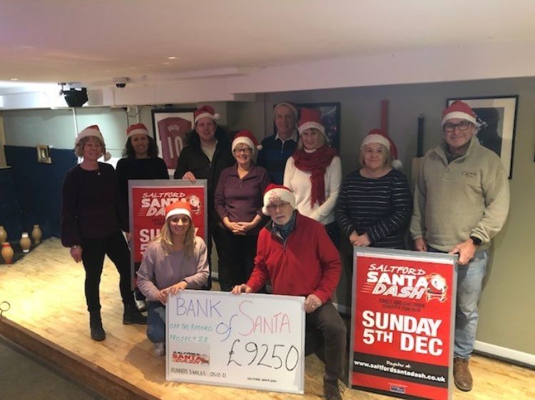 Saltford Santa's Raise Vital Funds for Project 28