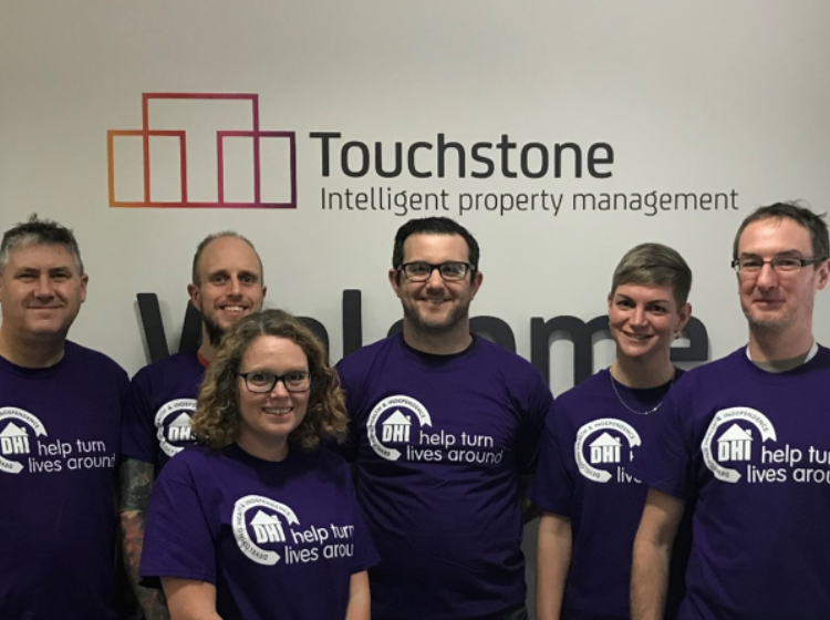 Touchstone run the Bath Half for DHI